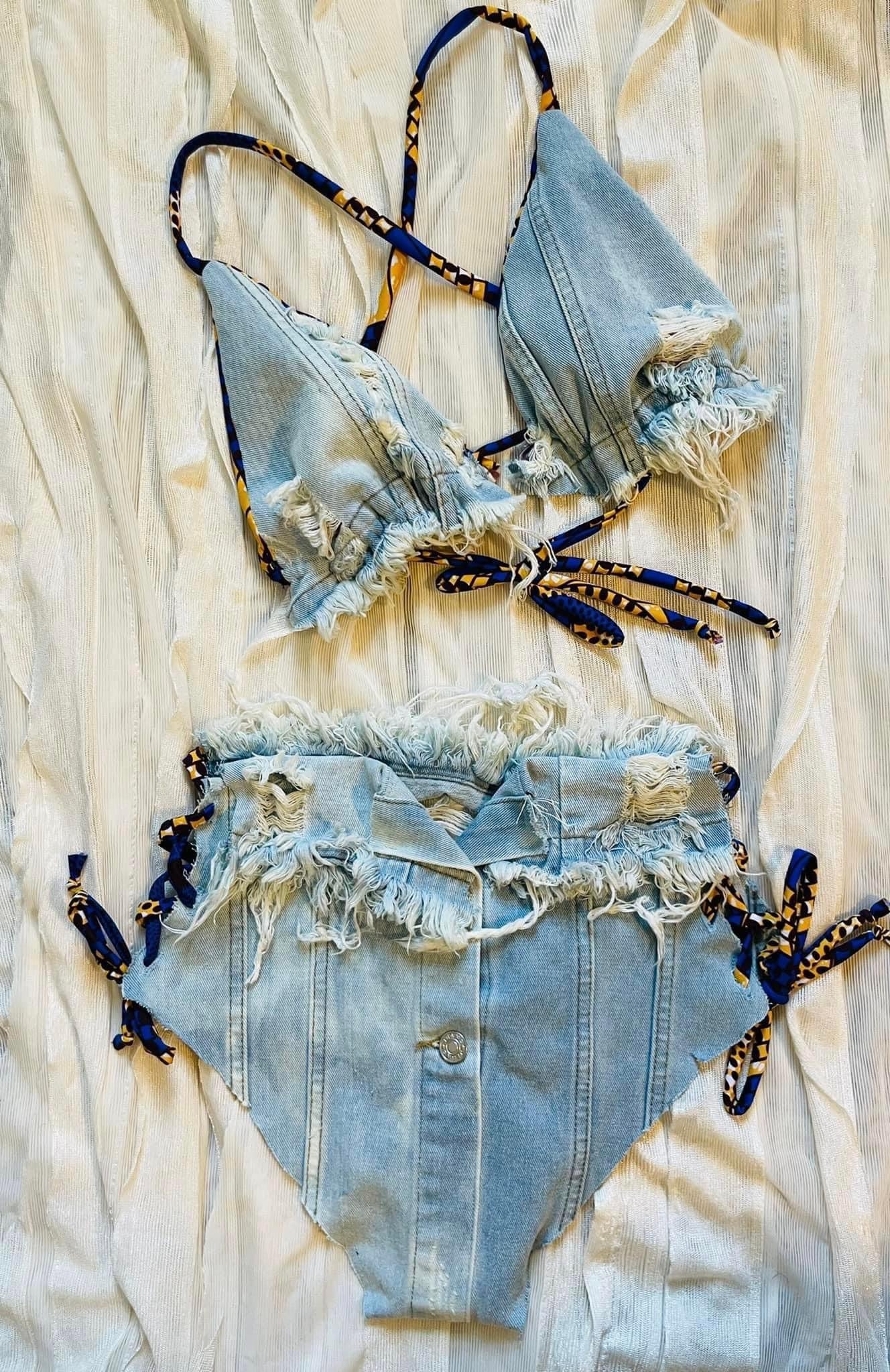 Limited Edition Denim Beachwear